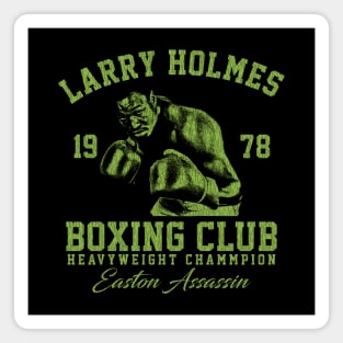 Boxing Club Larry Holmes Light Green Magnet